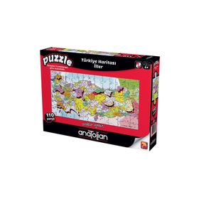Anatolian 7401 Türkiye Haritası İller 110 Parça Puzzle