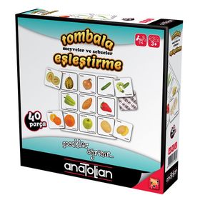 Anatolian 7408 Tombala Meyveler ve Sebzeler Eşleştirme