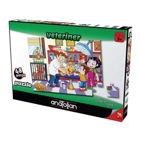 Anatolian 7465 48 Parça Veteriner Puzzle
