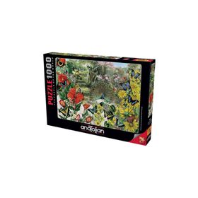 Anatolian Bahçedeki Tavuskuşu 1000 Parça Puzzle