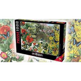 Anatolian Bahçedeki Tavuskuşu 1000 Parça Puzzle