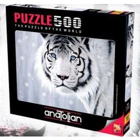 Anatolian Beyaz Kaplan 3613 500 Parça Puzzle