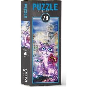 Anatolian Blue Focus BF053 Mom Cat 78 Parça Puzzle