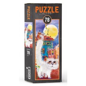 Anatolian Blue Focus BF056 Street Cats 78 Parça Puzzle