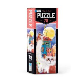 Anatolian Blue Focus BF056 Street Cats 78 Parça Puzzle
