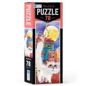 Anatolian Blue Focus BF056 Street Cats 78 Parça Puzzle