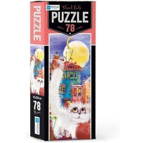 Anatolian Blue Focus BF056 Street Cats 78 Parça Puzzle