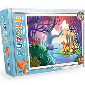Anatolian Blue Focus Sevimli Balıkçılar 104 Parça Puzzle
