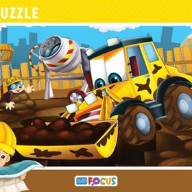 Anatolian Blue Focus Sevimli Kepçe 30 Parça Frame Puzzle
