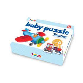 Anatolian Blue Focus Taşıtlar 24 Parça Baby Puzzle