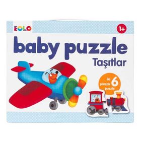 Anatolian Blue Focus Taşıtlar 24 Parça Baby Puzzle