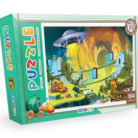 Anatolian Blue Focus Ufo 104 Parça Puzzle