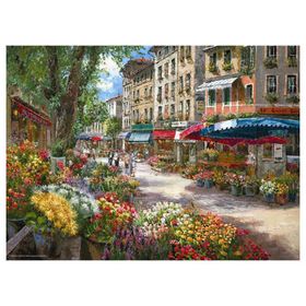 Anatolian Çiçek Pazarı 1000 Parça Puzzle