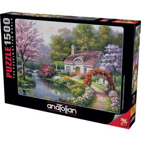 Anatolian Çiçekli Ev 4556 1500 Parça Puzzle