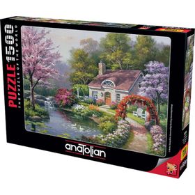 Anatolian Çiçekli Ev 4556 1500 Parça Puzzle