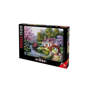 Anatolian Çiçekli Ev 4556 1500 Parça Puzzle