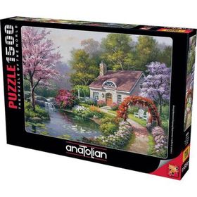Anatolian Çiçekli Ev 4556 1500 Parça Puzzle
