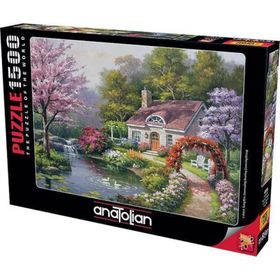 Anatolian Çiçekli Ev 4556 1500 Parça Puzzle