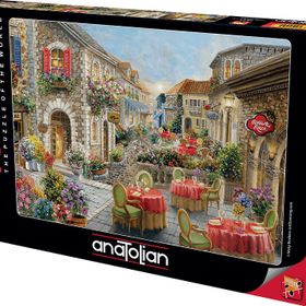 Anatolian Çiçekli Kafeler Sokağı 1000 Parça Puzzle