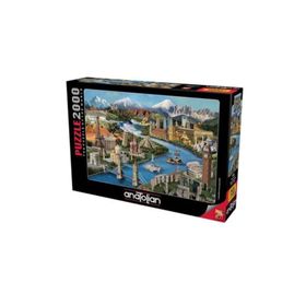Anatolian Como Gölü Lake Como 2000 Parça Puzzle