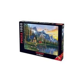 Anatolian Dağevinde Günbatımı 1000 Parça Puzzle