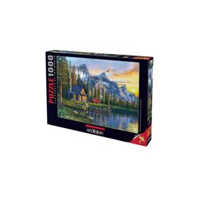 Anatolian Dağevinde Günbatımı 1000 Parça Puzzle