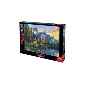 Anatolian Dağevinde Günbatımı 1000 Parça Puzzle