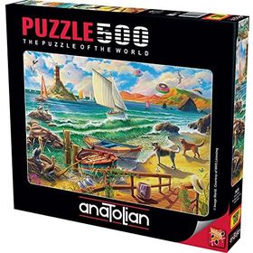 Anatolian Deniz Etkisi 3628 Renkli 500 Parça Puzzle