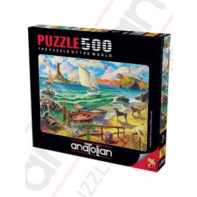 Anatolian Deniz Etkisi 3628 Renkli 500 Parça Puzzle