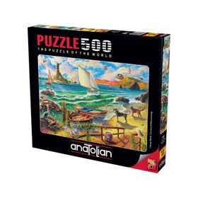 Anatolian Deniz Etkisi 3628 Renkli 500 Parça Puzzle