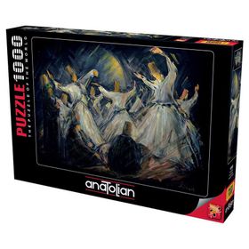 Anatolian Dervişler Dervishes 1000 Parça Puzzle
