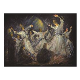 Anatolian Dervişler Dervishes 1000 Parça Puzzle