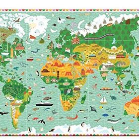 Anatolian Djeco Around The World Booklet 200 Parça Puzzle