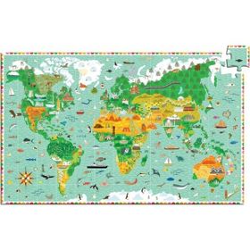 Anatolian Djeco Around The World Booklet 200 Parça Puzzle