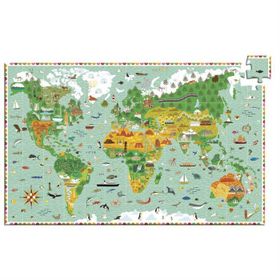 Anatolian Djeco Around The World Booklet 200 Parça Puzzle