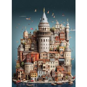 Anatolian Eminönü-Galata 1000 Parça Puzzle