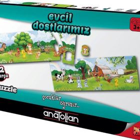 Anatolian Evcil Dostlarımız 22 Parça Eğitici Puzzle