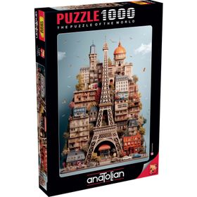 Anatolian Eyfel 1168 1000 Parçalık Puzzle