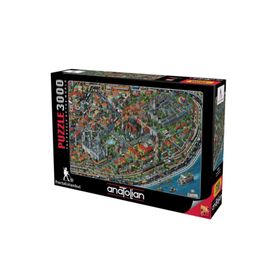 Anatolian Fractal İstanbul 3000 Parça Puzzle