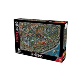 Anatolian Fractal İstanbul 3000 Parça Puzzle