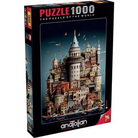 Anatolian Galata Halıç 1000 Parça Puzzle