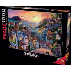 Anatolian Günbatimi/Bedfordshire Sunset 1000 Parça Puzzle