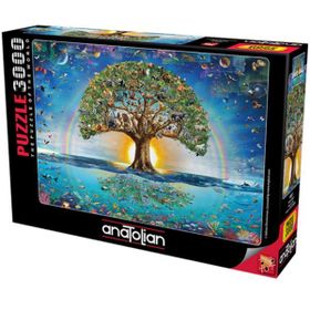 Anatolian Hayat Ağacı 4927 Renkli 3000 Parça Puzzle
