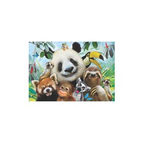 Anatolian Hayvanat Bahçesi Selfie-Zoo Selfie 500 Parça Puzzle