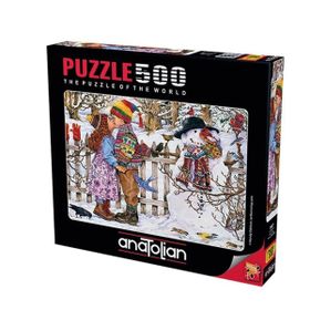 Anatolian İlk Öpücük 500 Parça Puzzle