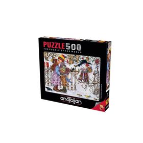 Anatolian İlk Öpücük 500 Parça Puzzle