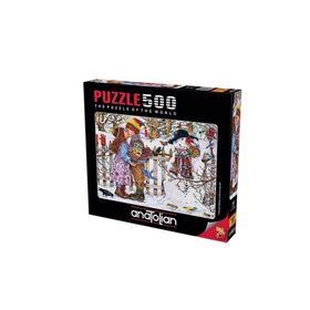 Anatolian İlk Öpücük 500 Parça Puzzle
