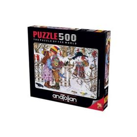Anatolian İlk Öpücük 500 Parça Puzzle