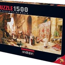 Anatolian Kahire'De Halı Pazarı 1500 Parça Puzzle