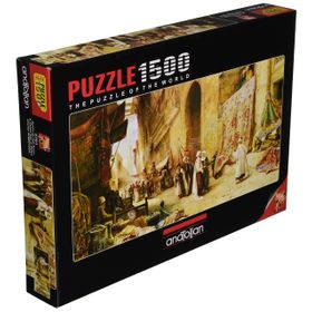 Anatolian Kahire'De Halı Pazarı 1500 Parça Puzzle